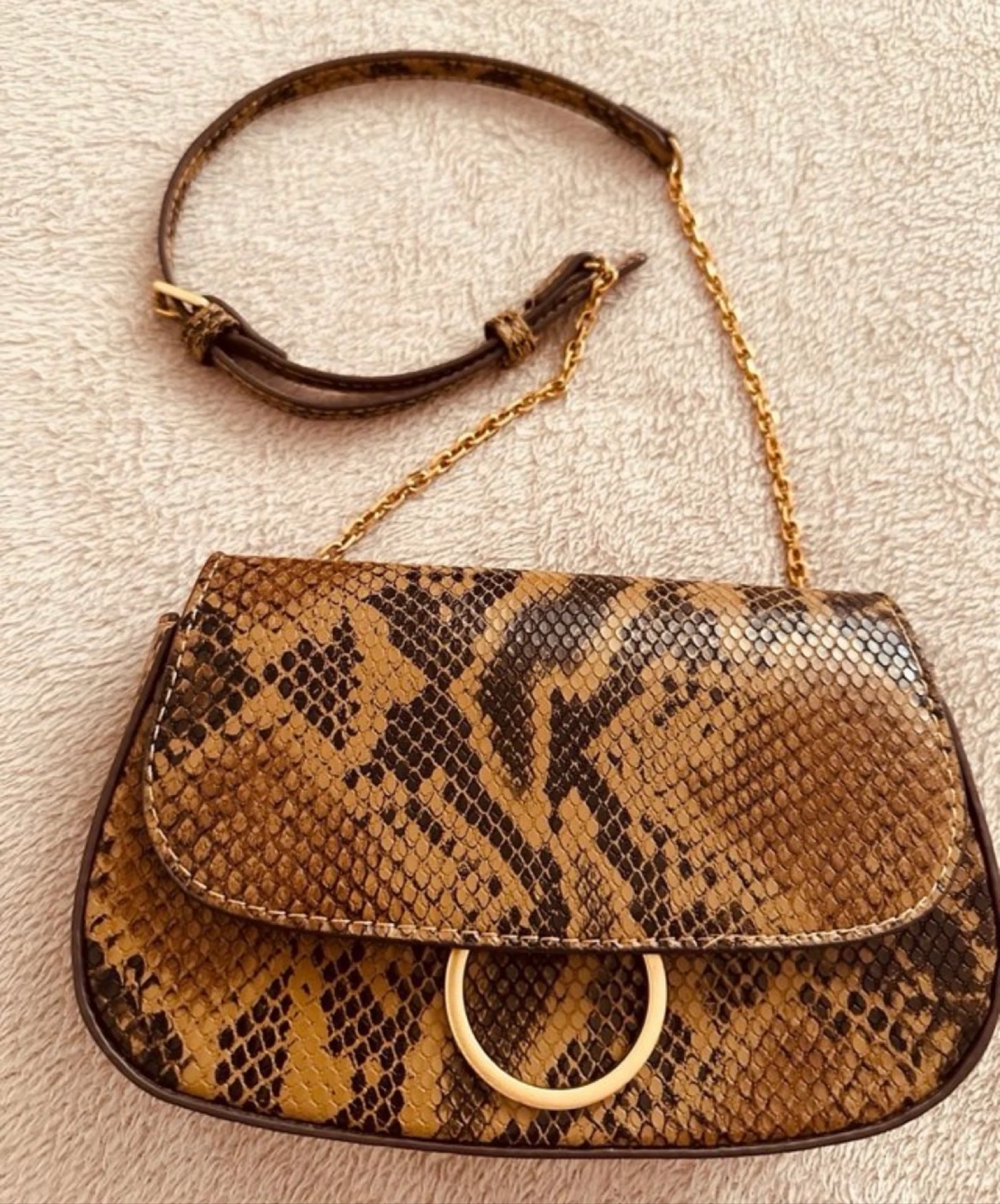 Snake Print Bag🤎✨🤎 – photo 3